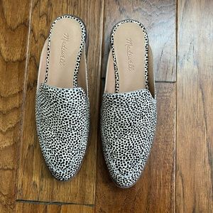 Madewell calf hair mules